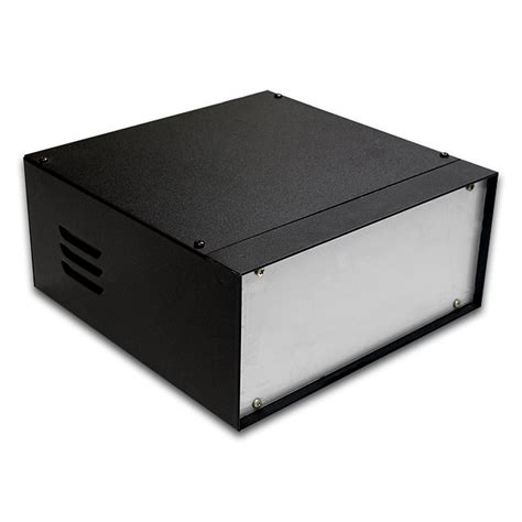 shallow metal enclosure for electronics|metal chassis box electronics.